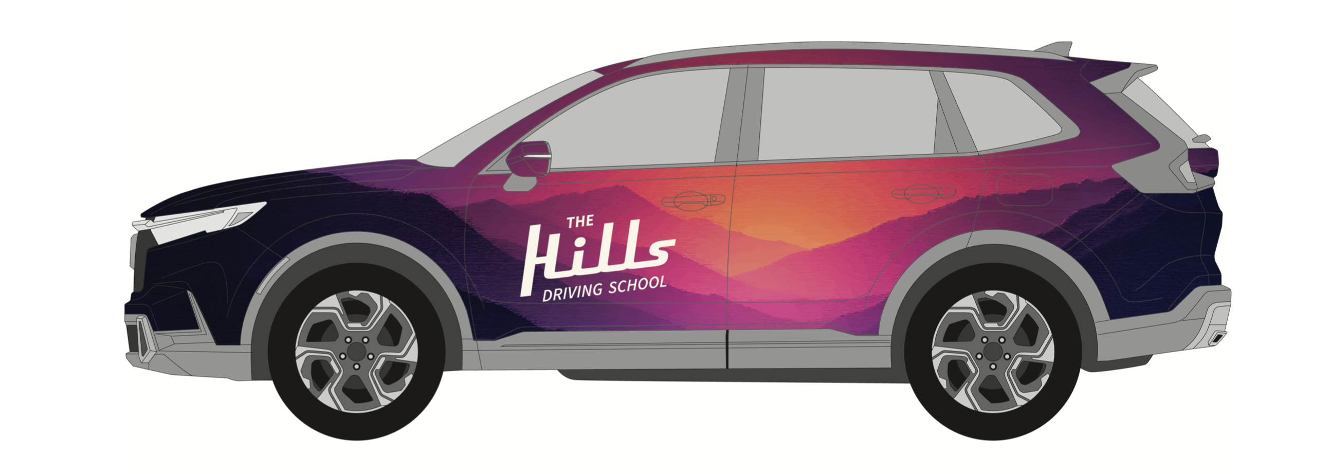 The Hills Driving School Honda CR-V — Los Angeles Driving Instructor